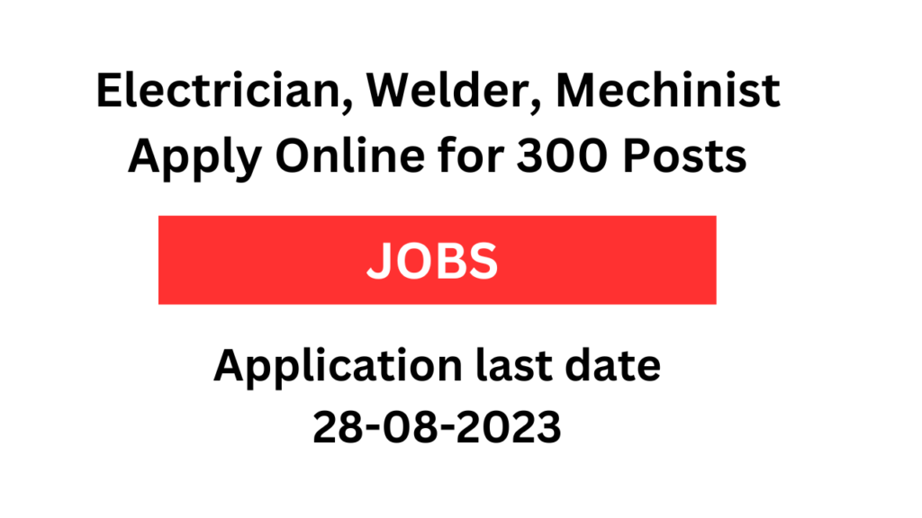 APSRTC new job Apply Online for 300 Posts